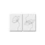 Wallity Lienzo Decorativo Multicolor 2P3040CIZC-03 (2 Piezas)